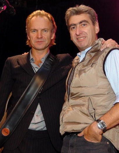 Hire Sting with Swatch CEO Jim Hayek