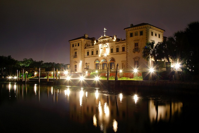 The Beautiful Vizcaya Museum on the Miami Waterfront