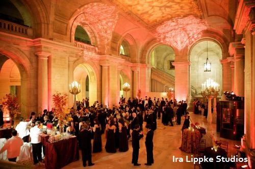 The Breathtaking Astor Hall Cocktail Reception at The New York Public Library