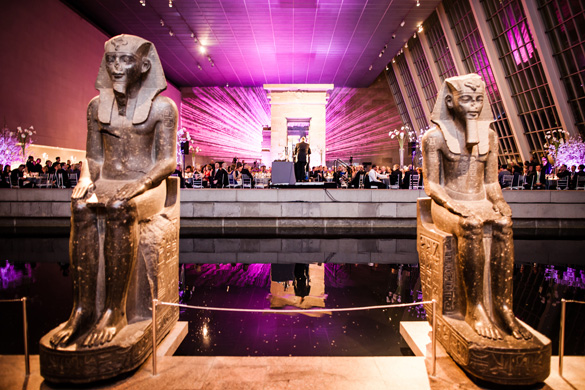 The Temple of Dendur - The Egyptian Wing of the Metropolitan Museum of Art is a Magnificent Event Setting